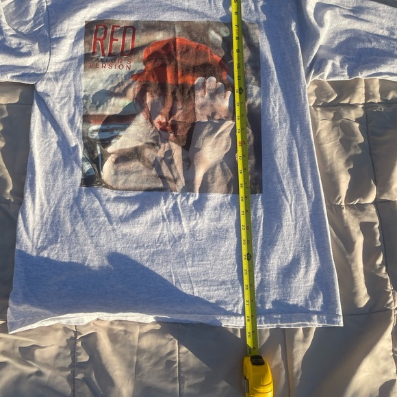 Red Taylor’s Version Long Sleeve T shirt, Size L - Picture 12 of 13